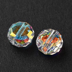 Гальванические стеклянные бусины&nbsp;EGLA-U003-01A-AB01