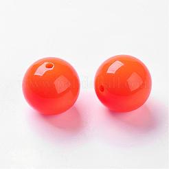 Неоновые бусы акриловые LACR-20mm-4