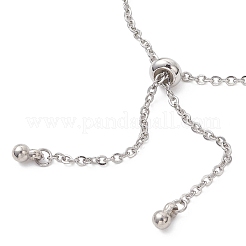 Изготовление браслета-слайдера из нержавеющей стали 304&nbsp;BJEW-JB12959-02