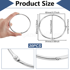 Железные кольца для переплета&nbsp;IFIN-WH0063-25P