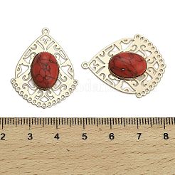 Ссылки на компоненты люстры в форме капли из синтетической бирюзы&nbsp;KK-Z088-02G-02