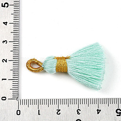 Кулон с кисточкой из поликоттона (полиэстер)&nbsp;FIND-N006-01D