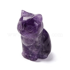 Природный аметист украшения дисплей&nbsp;DJEW-P019-D03