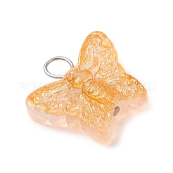 Подвески-бабочки из стекла&nbsp;PALLOY-JF03847-01