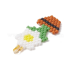 Подвески из бисера Miyuki Glass.&nbsp;PALLOY-MZ01259