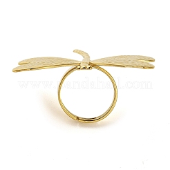 Регулируемое кольцо на палец из нержавеющей стали 304 для женщин&nbsp;RJEW-H216-02G