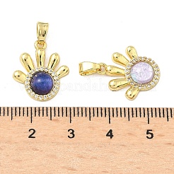 Латунные микро проложить кубического циркония подвески&nbsp;KK-C158-02G