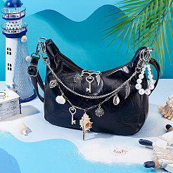 3 шт. подвески и броши из сплава и акрила на тему океана&nbsp;HJEW-PH02191