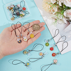 20 шт. 10 стильных эмалевых ремешка для мобильного телефона&nbsp;HJEW-OC00116