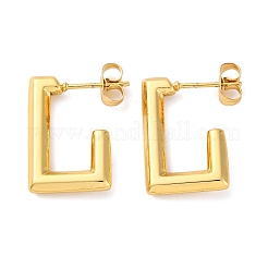 Серьги-гвоздики из нержавеющей стали 304 для женщин&nbsp;EJEW-L296-033G-02