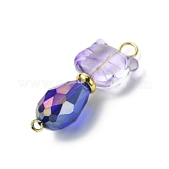 Фигурки кошек стеклянные звенья соединительные подвески&nbsp;PALLOY-JF03240