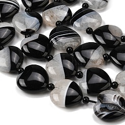 Природный агат бисер нитей&nbsp;G-F820-Q01-01D