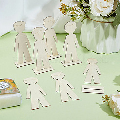 Деревянные украшения для мальчиков&nbsp;AJEW-WH0270-939