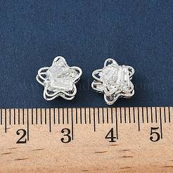 Латунные микро проложить кубического циркония бусы&nbsp;KK-S336-08S-C