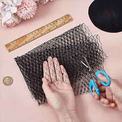 Полиэфирная сетчатая ткань из тюля&nbsp;DIY-WH0740-22B