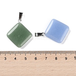 Подвески из синтетического серебристого камня/светящегося камня&nbsp;G-Z054-06C