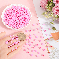 Непрозрачные акриловые бусины&nbsp;MACR-SP0001-27A-04