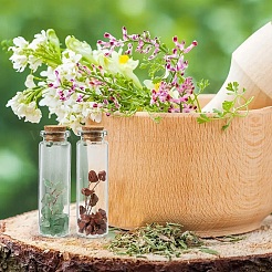 5 шт. 5 стиля бонсай из драгоценных камней в стеклянных бутылках-колоннах&nbsp;AJEW-YW0001-58