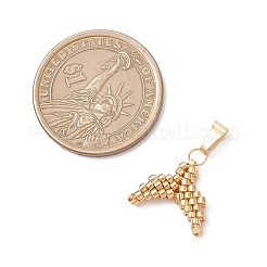 Подвески из стеклянных бусин в виде хвоста русалки&nbsp;PALLOY-MZ00975-01