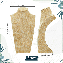 3шт. Плотность картона стенды для ювелирных изделий&nbsp;NDIS-PH0001-14