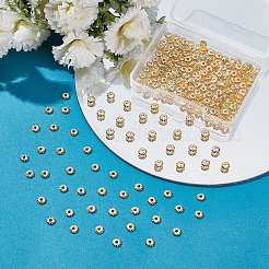 250 шт. разделительные бусины из экологически чистого сплава&nbsp;FIND-ME0002-98