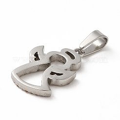 Подвески из нержавеющей стали 304&nbsp;STAS-M321-07P