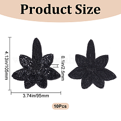 Аксессуары для вышивки цветочной марлей&nbsp;LS-DIY-WH0308-310F