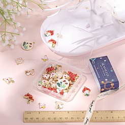 Подвески из сплава эмали 48шт 8 стиля&nbsp;ENAM-SC0003-76