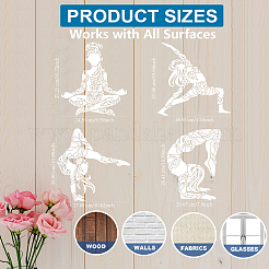 1 комплект трафаретов для рисования домашних животных DIY-MA0005-36