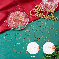 56 шт. 7 стиля серег-колец из хирургической нержавеющей стали 316&nbsp;STAS-TA0002-84