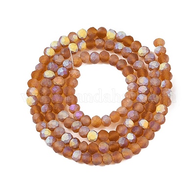 Прозрачные стеклянные бусины&nbsp;LS-EGLA-A044-T3mm-MB04-1