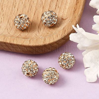 Pave disco бусины&nbsp;X-RB-A130-10mm-15-1