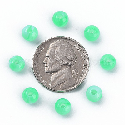 Акриловые бусины&nbsp;MACR-S375-001A-01-1