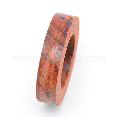 Незавершенная заготовка кольца из сандалового дерева&nbsp;LS-WOOD-WH0107-30B-04-1