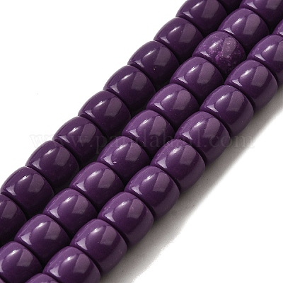 Натуральный лепидолит / пурпурный слюдяный камень бисер пряди&nbsp;G-F791-B01-1