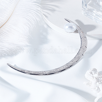 1 шт. заколки для волос из сплава&nbsp;OHAR-LP0002-03A-1