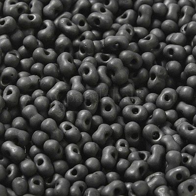 Стеклянный матовый бисер&nbsp;SEED-K009-05B-03-1