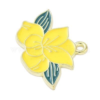 Подвески из эмали и сплава&nbsp;ENAM-P258-02D-G-1