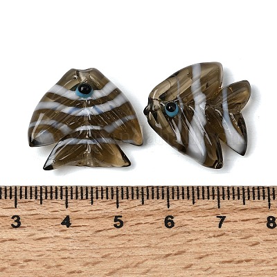 Бусины лэмпворк &nbsp;LAMP-H073-01F-1