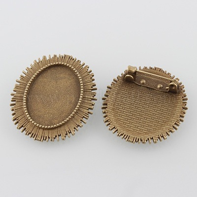 Сплавочная фурнитура для броши X-PALLOY-O038-22AB-NF-1