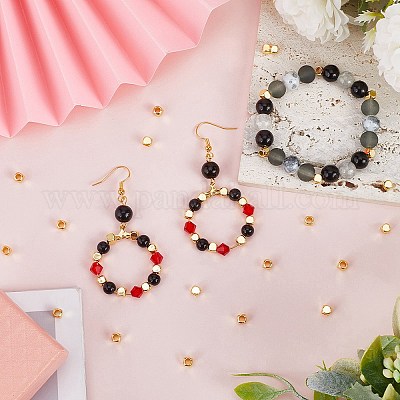 Латунные бусины&nbsp;KK-CN0002-65G-1