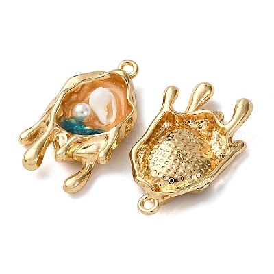 Подвески из эмалевого сплава легкого золота ENAM-B028-29KCG-1