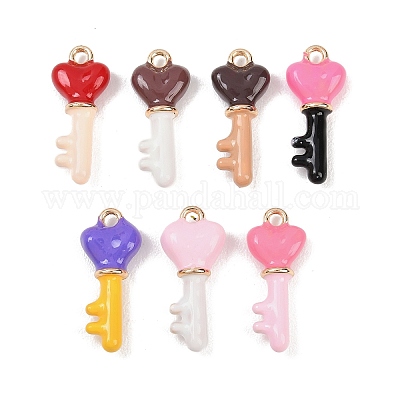 Подвески из эмали и сплава&nbsp;ENAM-A012-06G-1