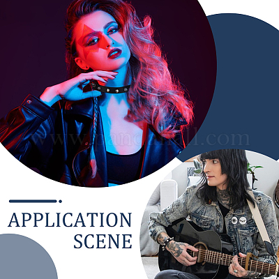 4 шт. 2 стиля колье и браслеты из искусственной кожи для женщин и мужчин&nbsp;AJEW-UN0002-01-1