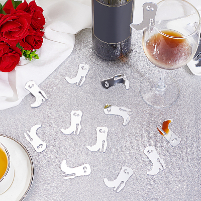 1 пакетик акриловых подвесок для бокалов вина&nbsp;OACR-HY0001-24B-02-1