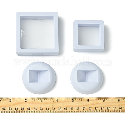 4шт 2 стиля пластиковый 3D плавающий держатель рамки дисплея&nbsp;ODIS-FS0001-02A-1