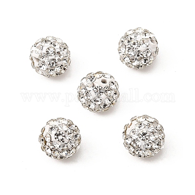 Pave disco бусины&nbsp;RB-H258-8MM-001-1