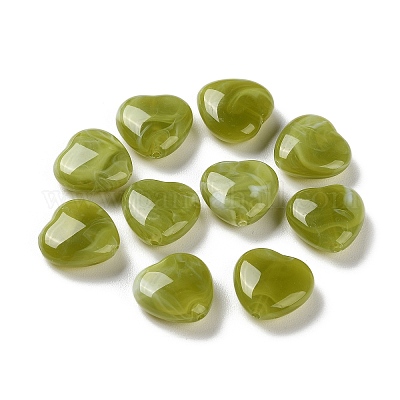 Бусины из смолы с имитацией драгоценных камней&nbsp;LS-RESI-A035-08-1