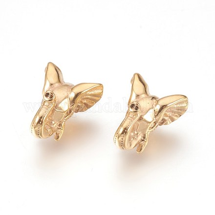 Бусины из нержавеющей стали 304 STAS-E446-15G-1