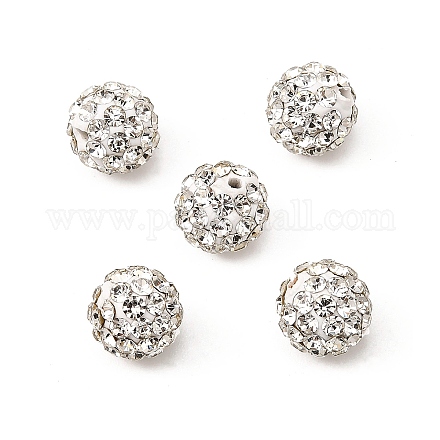 Pave disco бусины&nbsp;RB-H258-8MM-001-1